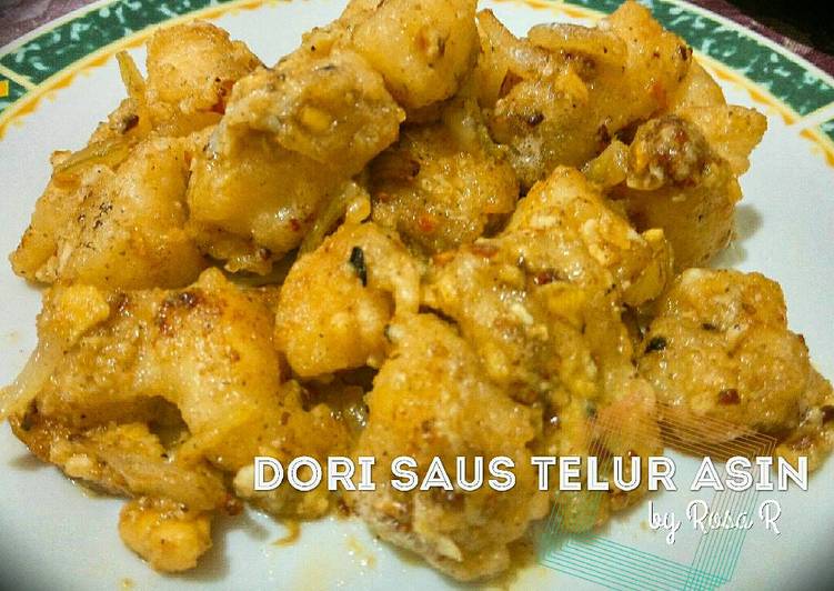 Dori Saus Telur Asin