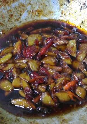 Foto resep Jengkol kecap pedas simple