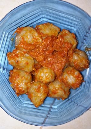 Foto resep Cilok bakso huuhaahh😥