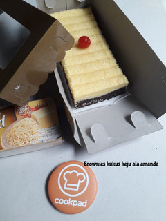Foto resep Brownies kukus keju ala amanda
