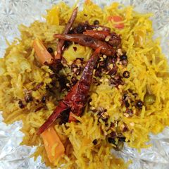 A picture of Masoor Dal Khichdi.