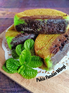 Foto resep 678. Pukis Pandan Wangi