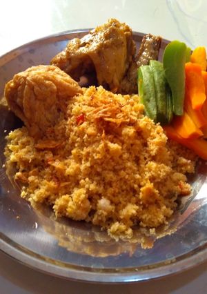 Foto resep Nasi Jagung Goreng