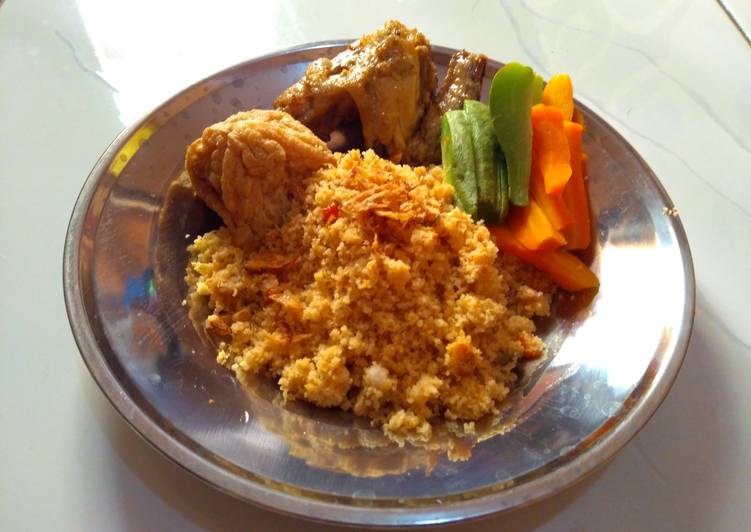 Panduan membuat Nasi  Jagung  Goreng Foody Bloggers