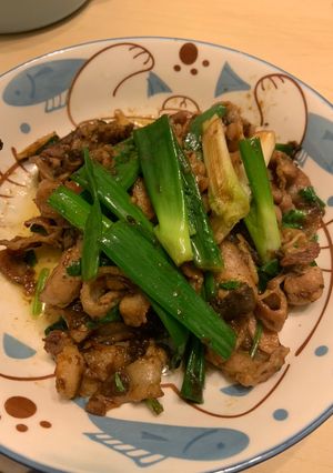 剝皮剁椒五花肉 的食譜成品照片