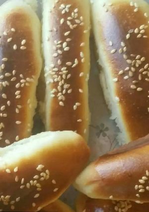 صورة لوصفة خبز بالحليب المحشي