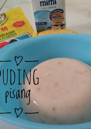 Foto resep Puding pisang (snack MPASI 9m+)