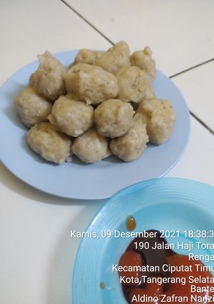 Foto resep Bakso cilok daging ayam