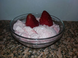 Mousse de frutillas 🍓🍓🍓
