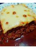Musaka boloñesa