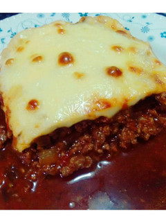 Una foto de Musaka boloñesa