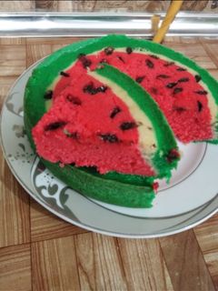 عکسی از دستور کیک هندونه ایی