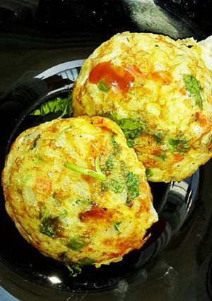 A picture of Rice and Cheese Balls.