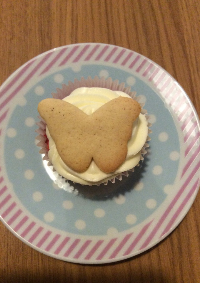 Una foto de Cupcakes de Red Velvet