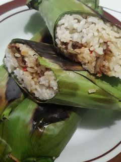 Foto resep 16. Nasi bakar