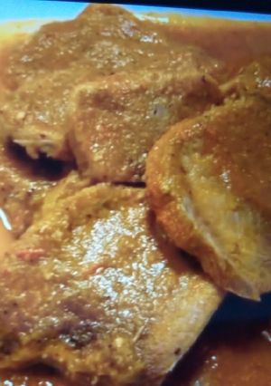 Una foto de Lengua de res en salsa asada de Rogelio Lara