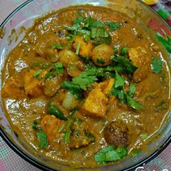 Spicy Kadhai Paneer curry A picture of Spicy Kadhai Paneer curry.