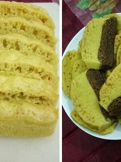 Foto resep Bolu kukus sari buah naga