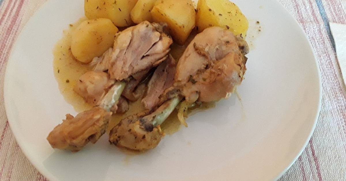 Danubio Ondas entonces Muslitos de pollo en olla gm Receta de Mari Carmen Cruz- Cookpad