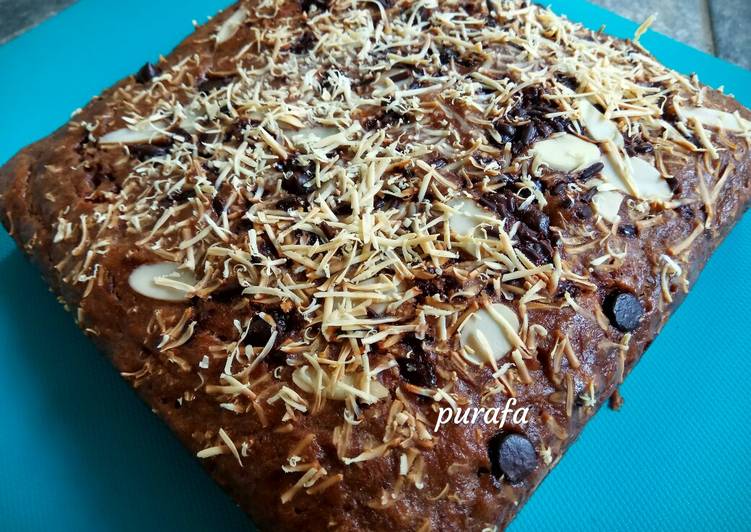 Anti Ribet, Buat Banana Cake Eggless Irit Anti Gagal