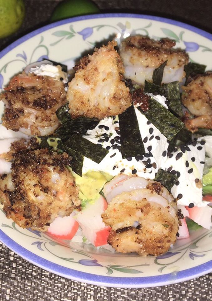 Una foto de Arroz Gohan con camarones
