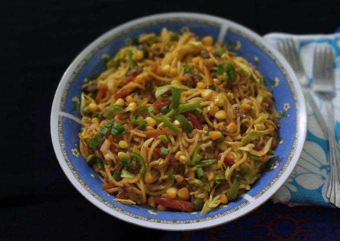 Ground Beef Veggie Spaghetti