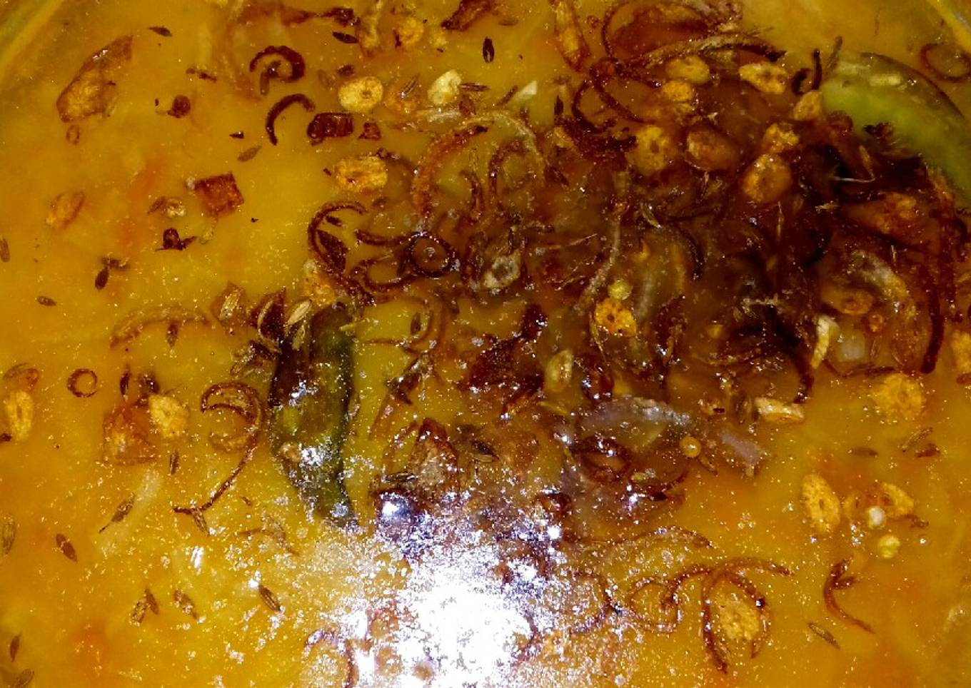 Tadkay wali moong masoor daal