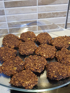 Csokis zabkeksz 🍌🍫 recept fotója