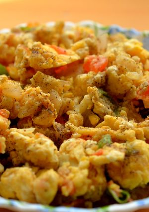 A picture of Egg Bhurji.