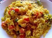 Una foto de arroz primavera