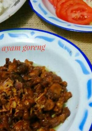 Foto resep Sate ayam goreng