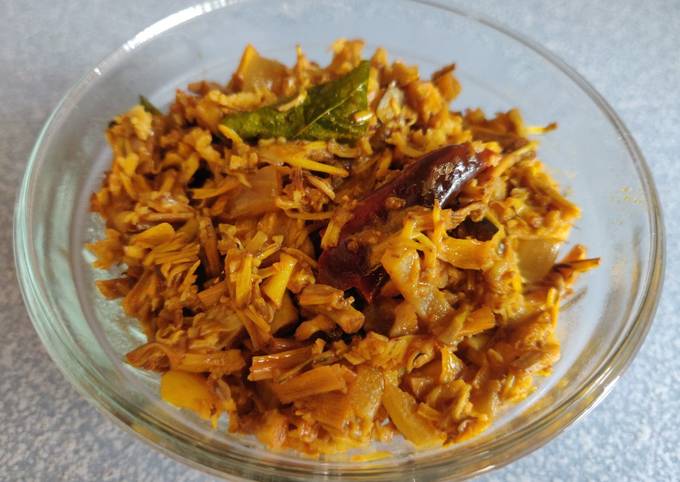 Recipe of Homemade Vazhaipoo Poriyal/Banana Blossom Fry