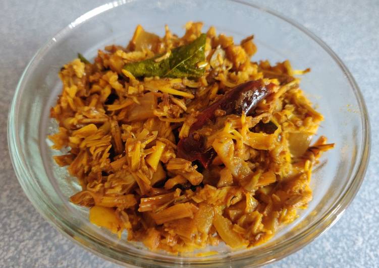 Easiest Way to Make Homemade Vazhaipoo Poriyal/Banana Blossom Fry