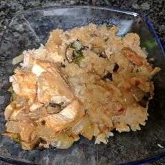 A picture of Easy 2 Dish Chicken Casserole.