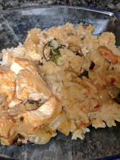 A picture of Easy 2 Dish Chicken Casserole.
