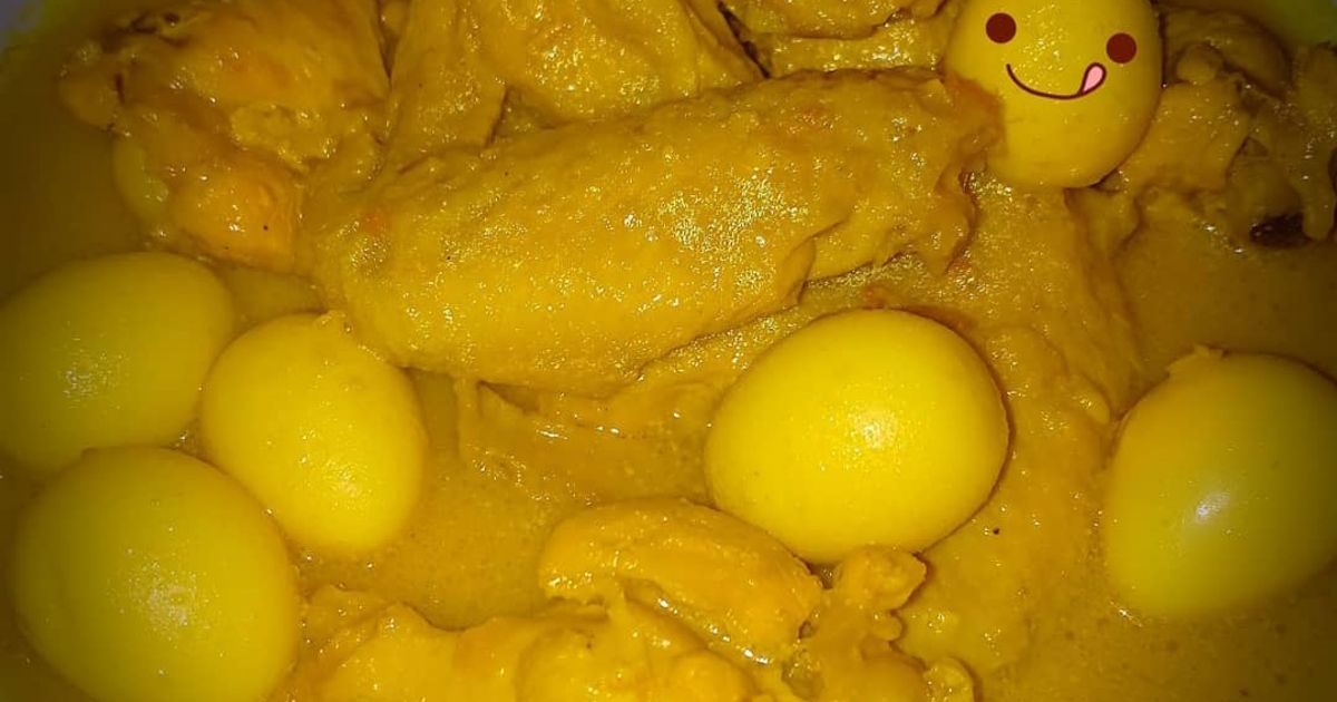 Opor ayam masakan rumahan