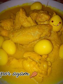 Foto resep Opor ayam masakan rumahan