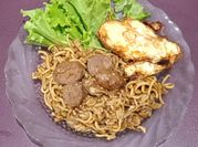 Gambar mie bakso pedas