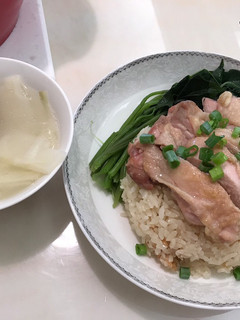 微鍋巴清酒蒸雞炊飯 的食譜成品照片