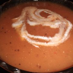 A picture of Tomato soup.