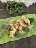 Caramelle di pasta,con spinaci e spek