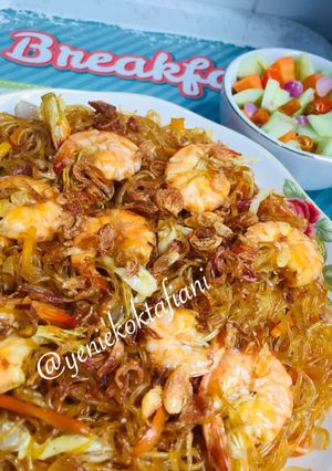 Foto resep Mie bihun goreng + Acar