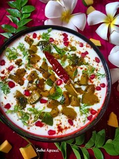 कद्दू का रायता (Kaddu ka rayta recipe in hindi) रेसिपी मुख्य फोटो