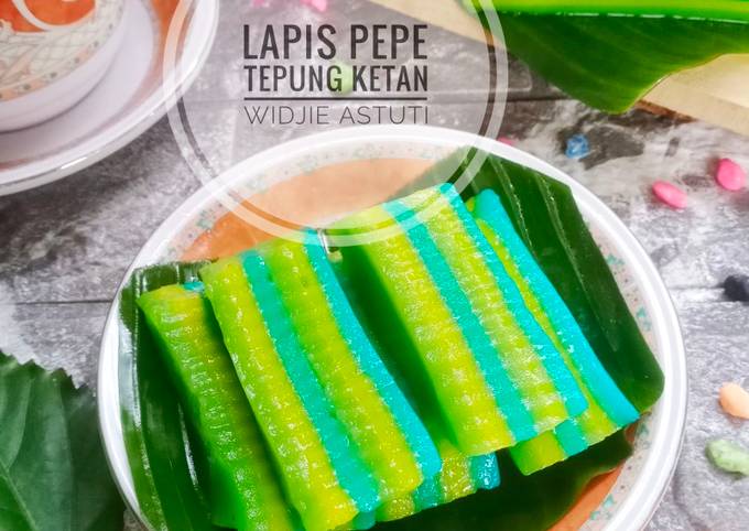 Lapis Pepe Tepung Ketan