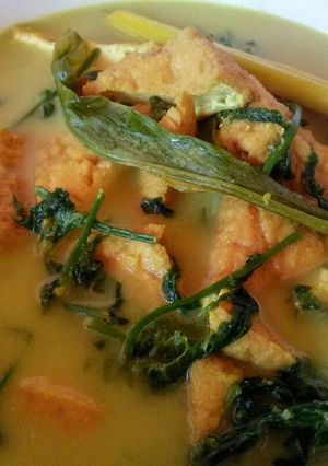Foto resep Gulai pakis dan tahu