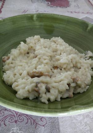 Foto di Risotto stracchino, noci e tahina