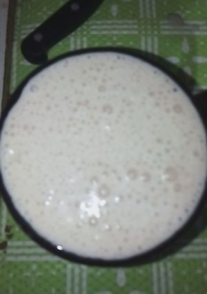 Una foto de Leche con chocolate