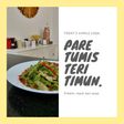 Pare tumis teri dan timun