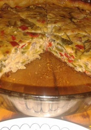 Una foto de Tarta de zapallitos