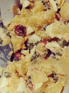 Una foto de Ensalada de Patatas Alemana